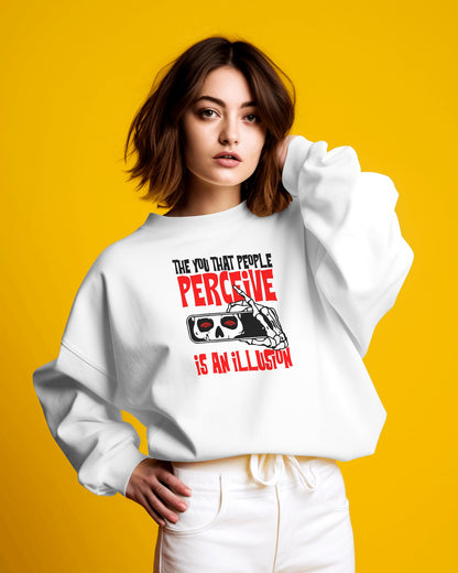 Unisex Illusion Oversized Sweatshirts